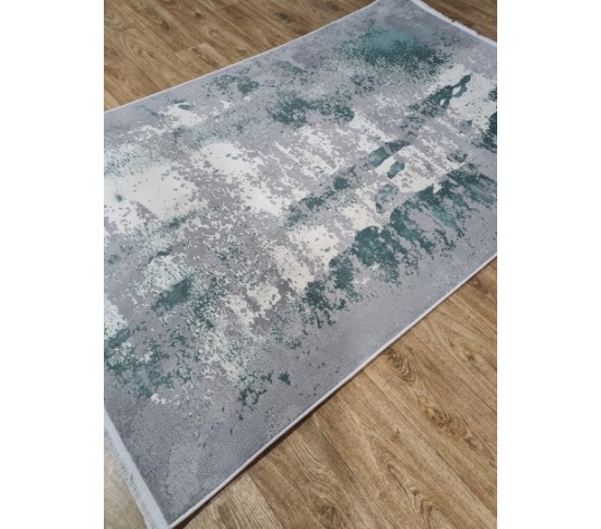 Синтетический ковер LUXURY 06185A TURQUOISE-VIZON HB - высокое качество по лучшей цене в Украине изображение 4.